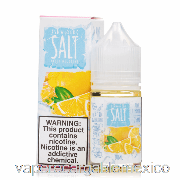 Vape Recargable Limonada Rosa Hielo - Sales Espolvoreadas - 30ml 25mg